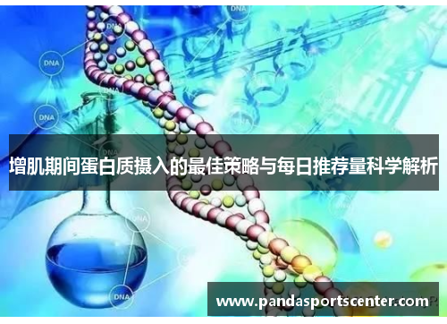增肌期间蛋白质摄入的最佳策略与每日推荐量科学解析